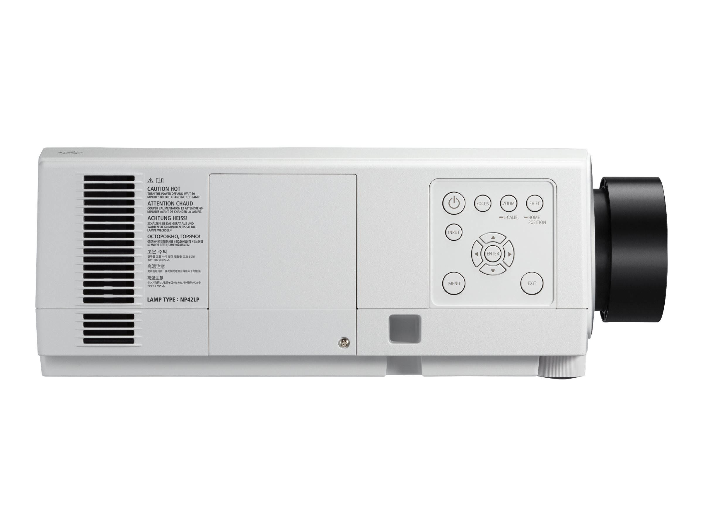 NEC Display PA653U - 3-LCD-Projektor - 6500 lm - WUXGA (1920 x 1200)