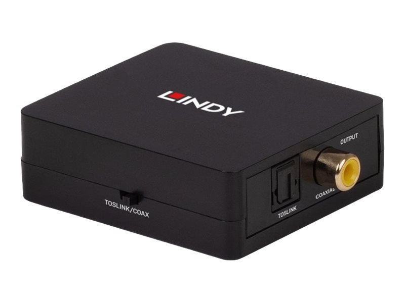Lindy 2-way digital audio converter - SPDIF (coaxial TOSLINK)