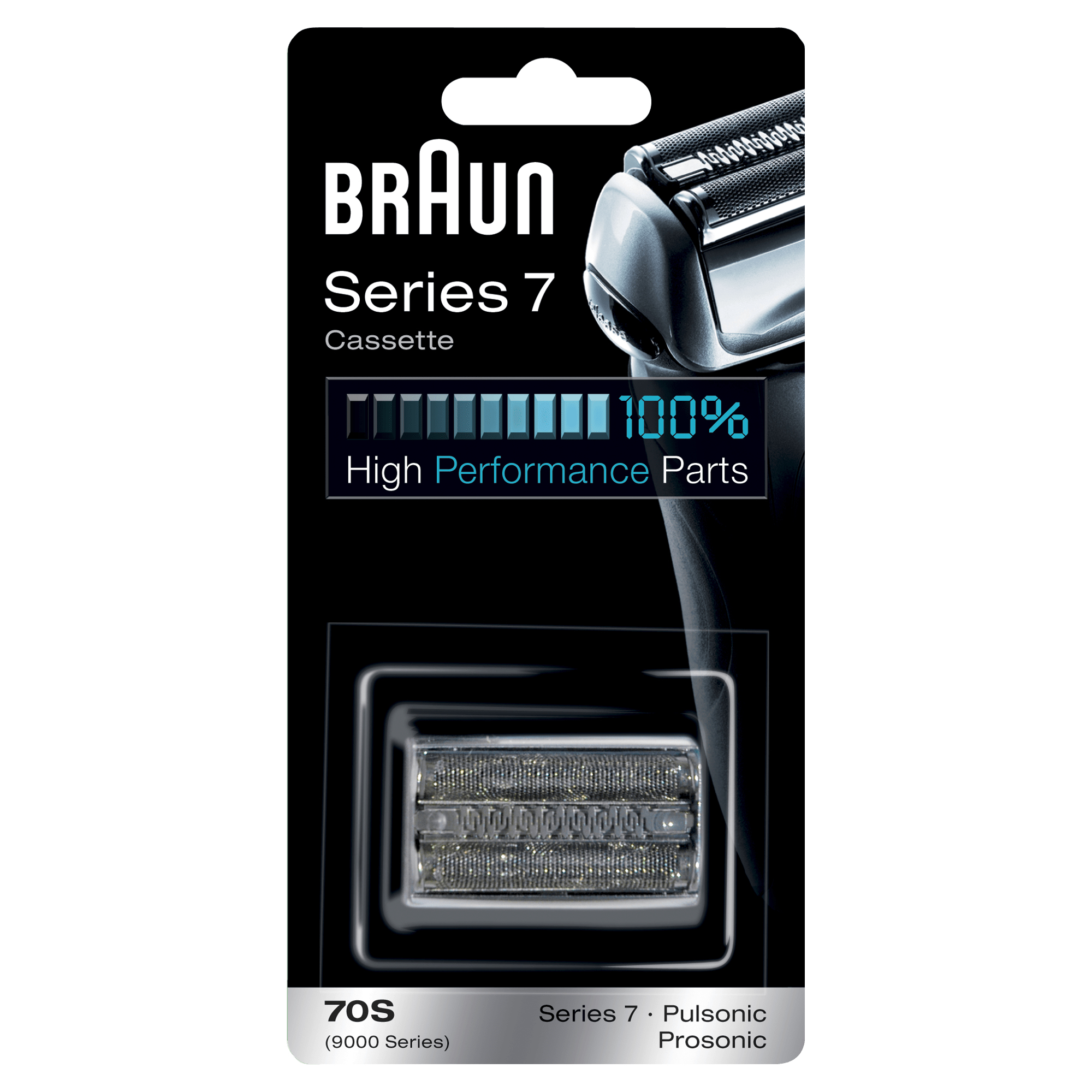 Braun 70S - Ersatzscherblatt und Schermesser
