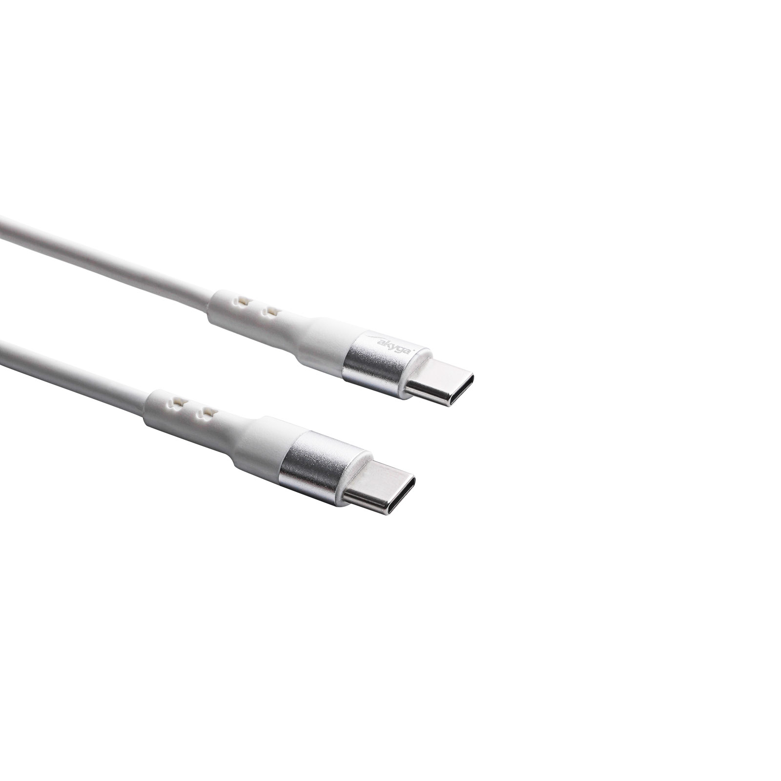Akyga USB Type-C kabel 50cm Hvid