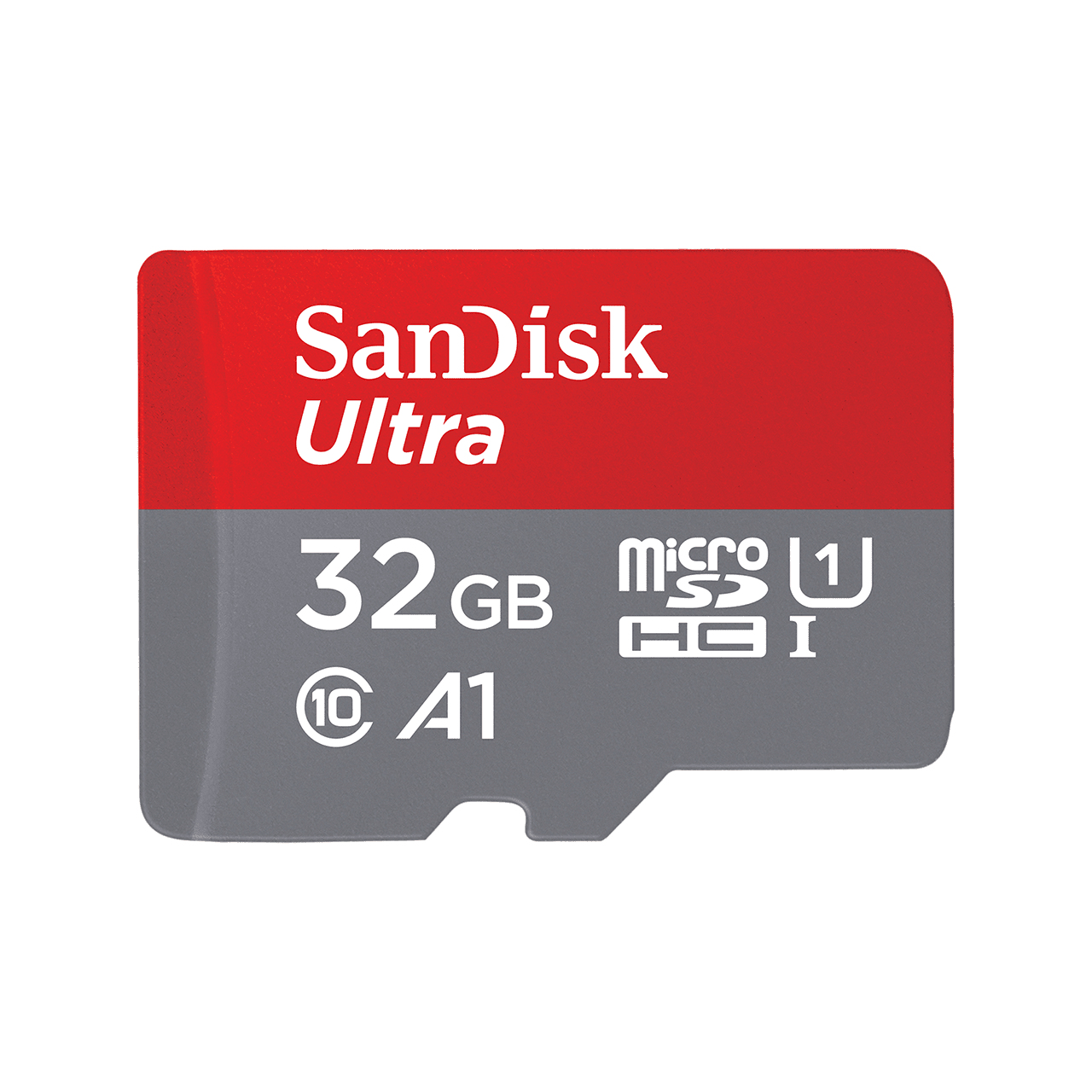 SanDisk Ultra - Flash-Speicherkarte (microSDHC/SD-Adapter inbegriffen) - 32 GB - A1 / UHS-I U1 / Class10 - microSDHC UHS-I (Packung mit 2)