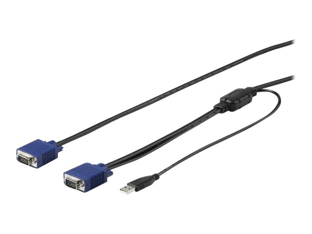StarTech.com 6 ft. (1.8 m) USB KVM Cable for StarTech.com Rackmount Consoles - VGA and USB KVM Console Cable (RKCONSUV6)