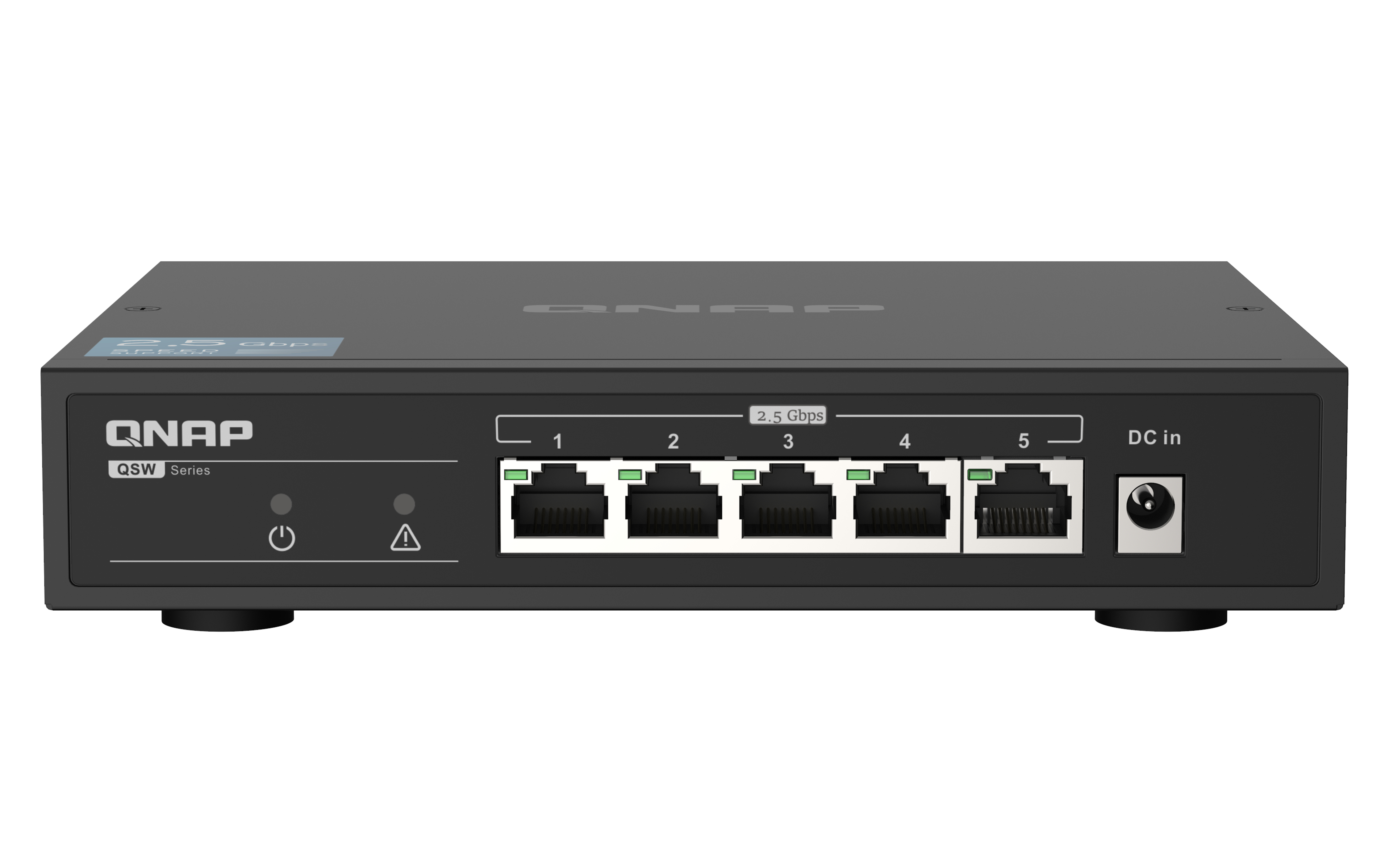 QNAP QSW-1105-5T - Switch - unmanaged - 5 x 10/100/1000/2.5G