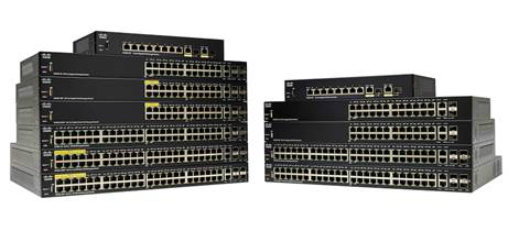 Cisco 250 Series SF250-48 - Switch - Smart - 48 x 10/100 + 2 x 10/100/1000 + 2 x Kombi-Gigabit-SFP + 2 x Gigabit SFP