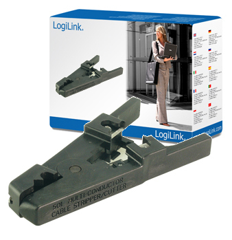 LogiLink Universal Stripping & Cutting Tool - Kabelschneider/Abisolierzange