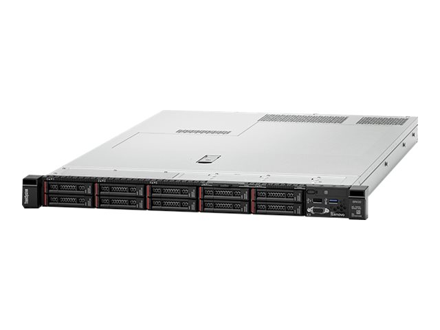 Lenovo ThinkSystem SR630 7X02 - Server - Rack-Montage - 1U - zweiweg - 1 x Xeon Silver 4208 / 2.1 GHz - RAM 32 GB - SAS - Hot-Swap 6.4 cm (2.5")