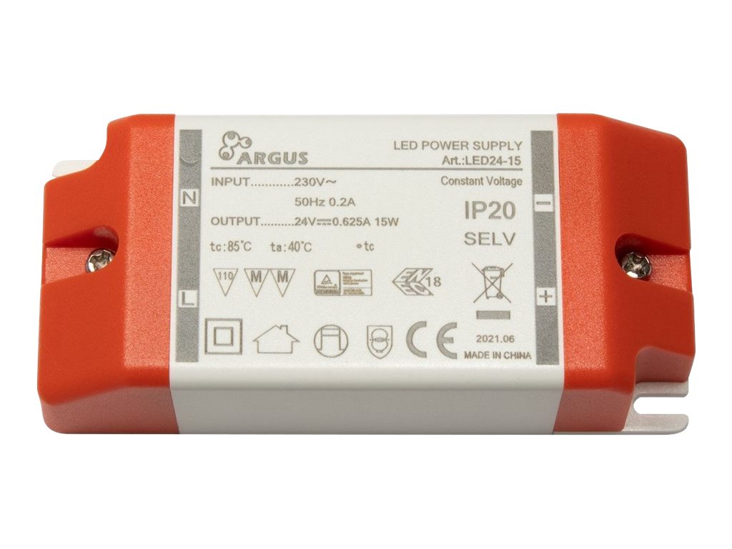Inter-Tech Argus LED24-15 - LED-Treiber - 15 Watt - 625