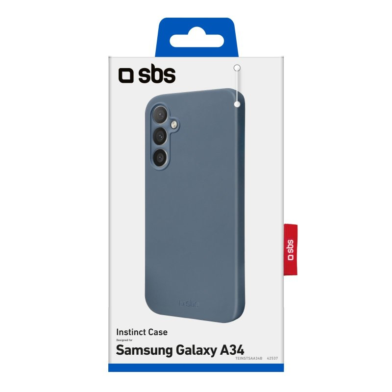 SBS Cover Instinct für Samsung Galaxy A34 blau