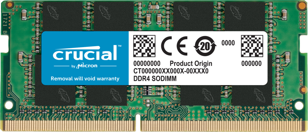 Crucial 16GB Crucial DDR4 PC4-25600 3200MHz UDIMM TRAY