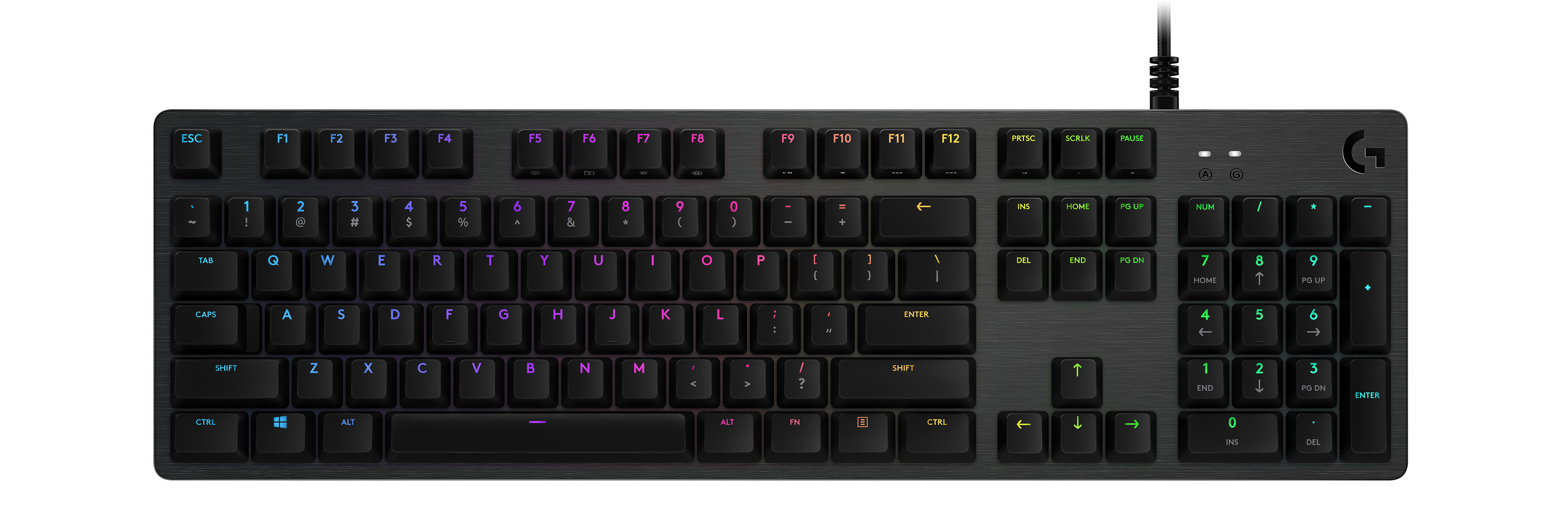 Logitech Gaming G512 - Tastatur - Hintergrundbeleuchtung