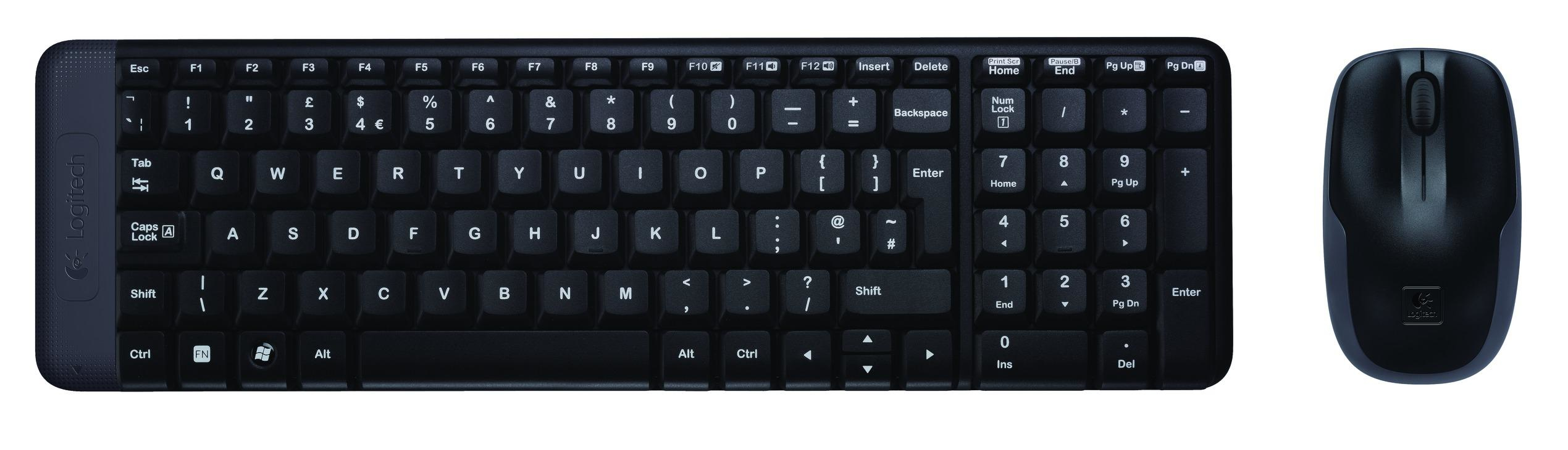 Logitech Wireless Combo MK220 - Tastatur-und-Maus-Set