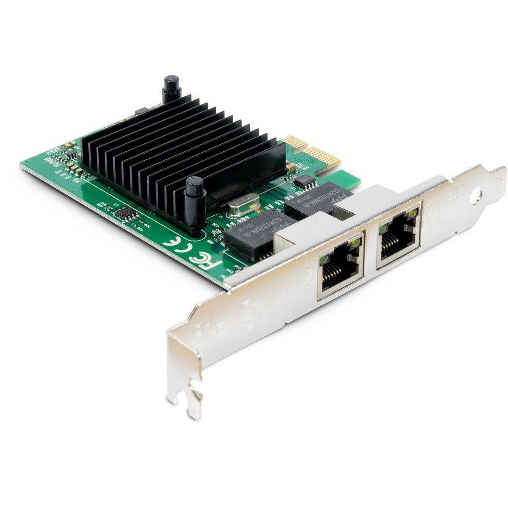 Inter-Tech Argus ST-7239 - Netzwerkadapter - PCIe 2.0 Low-Profile
