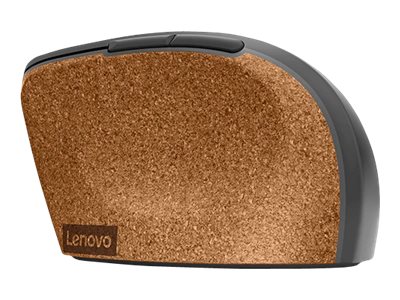 Lenovo Go - Maus - ergonomisch - Für Rechtshänder - optisch blau - 6 Tasten - kabellos - 2.4 GHz - kabelloser Empfänger (USB)