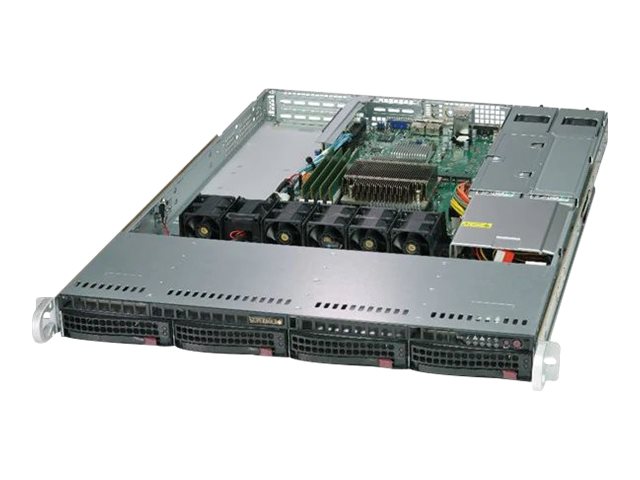 Supermicro SuperServer 5019C-WR - Server - Rack-Montage - 1U - 1-Weg - keine CPU - RAM 0 GB - SATA - Hot-Swap 8.9 cm (3.5")