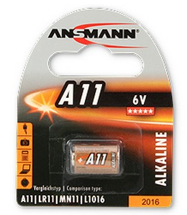 Ansmann A 11 - Einwegbatterie - Alkali - 6 V - 1 Stück(e) - Orange - Sichtverpackung