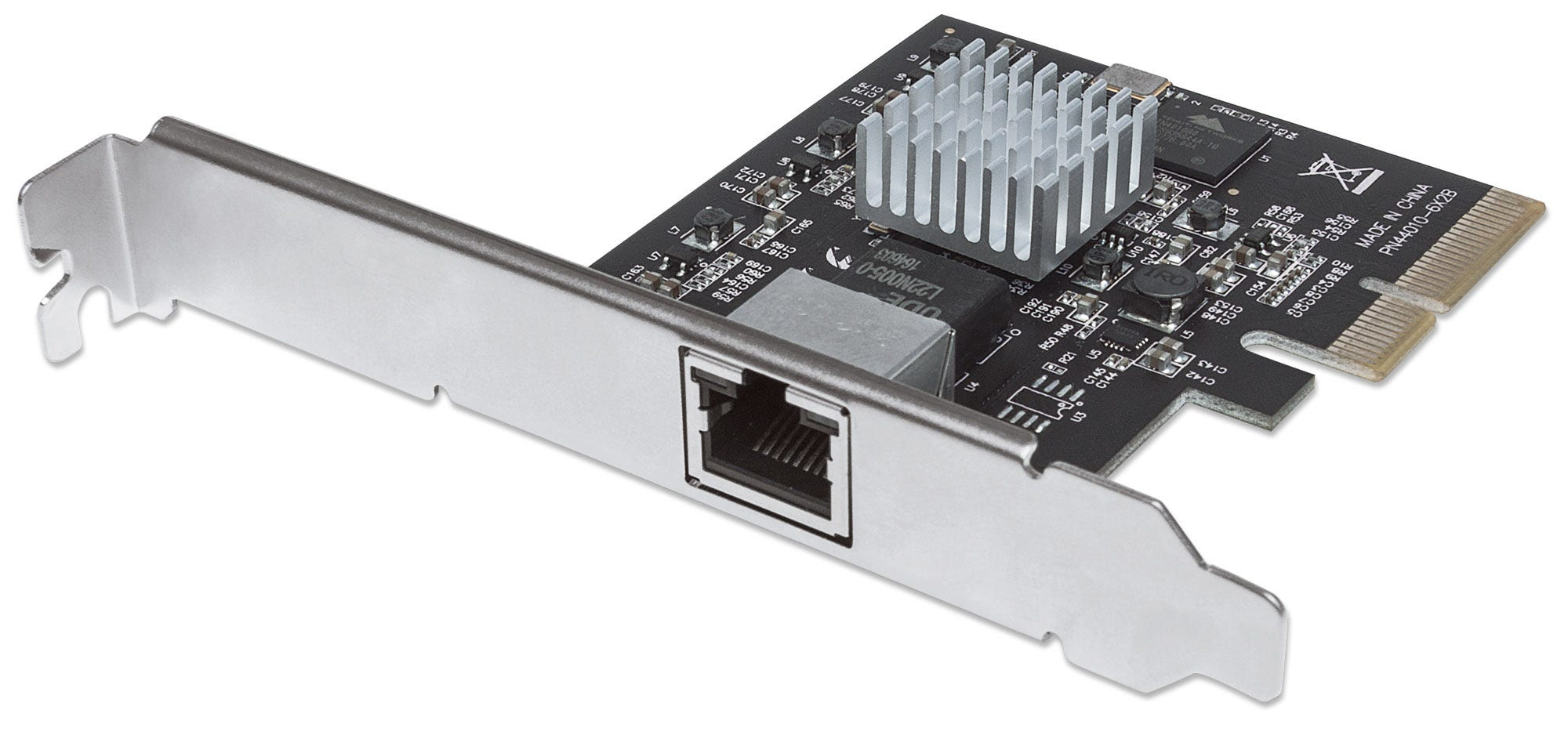 Intellinet 10 Gigabit PCI-Express-Netzwerkkarte, 10GBase-T, 5GBase-T, 2,5GBase-T, 1-Port PCI Express 2.0 - Netzwerkadapter - PCIe 2.0 x4 Low-Profile - 1/2.5/5/10GBase-T (PoE+)
