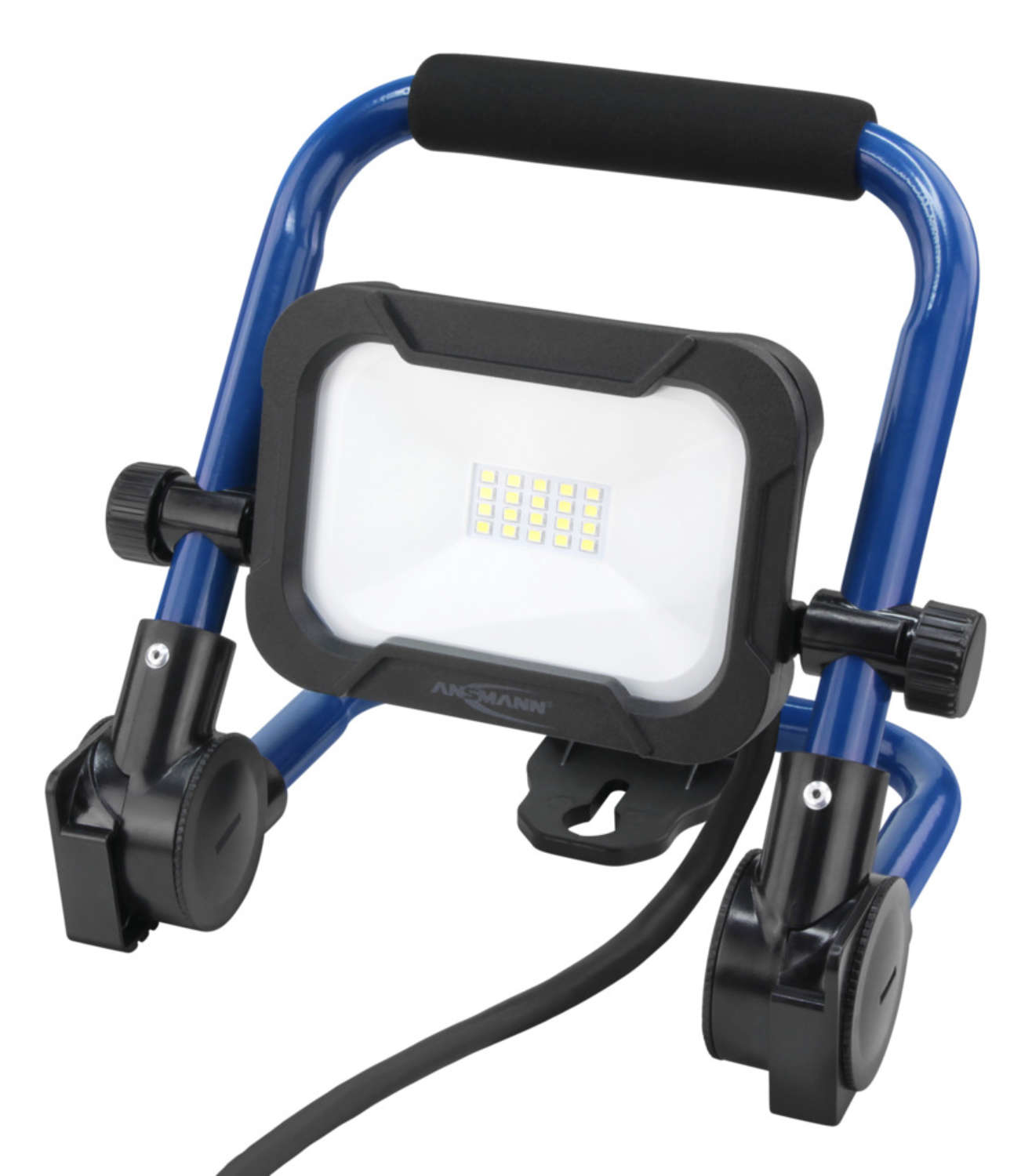 Ansmann FL800AC - 10 W - LED - 1 kg - IP54 - Schwarz - Blau - Freistehende Arbeitsleuchte