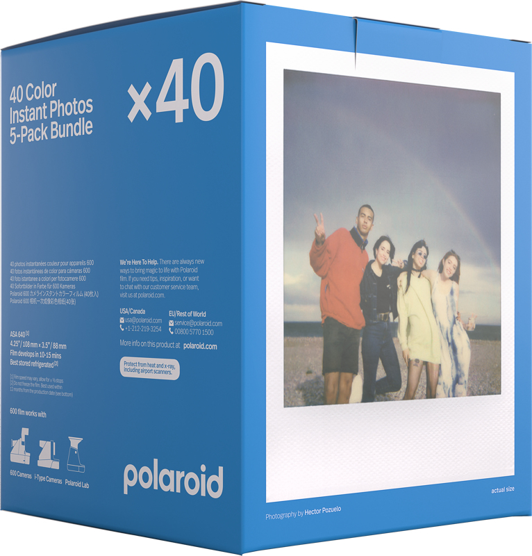 Polaroid X40 film pack - Instant-Farbfilm - 600
