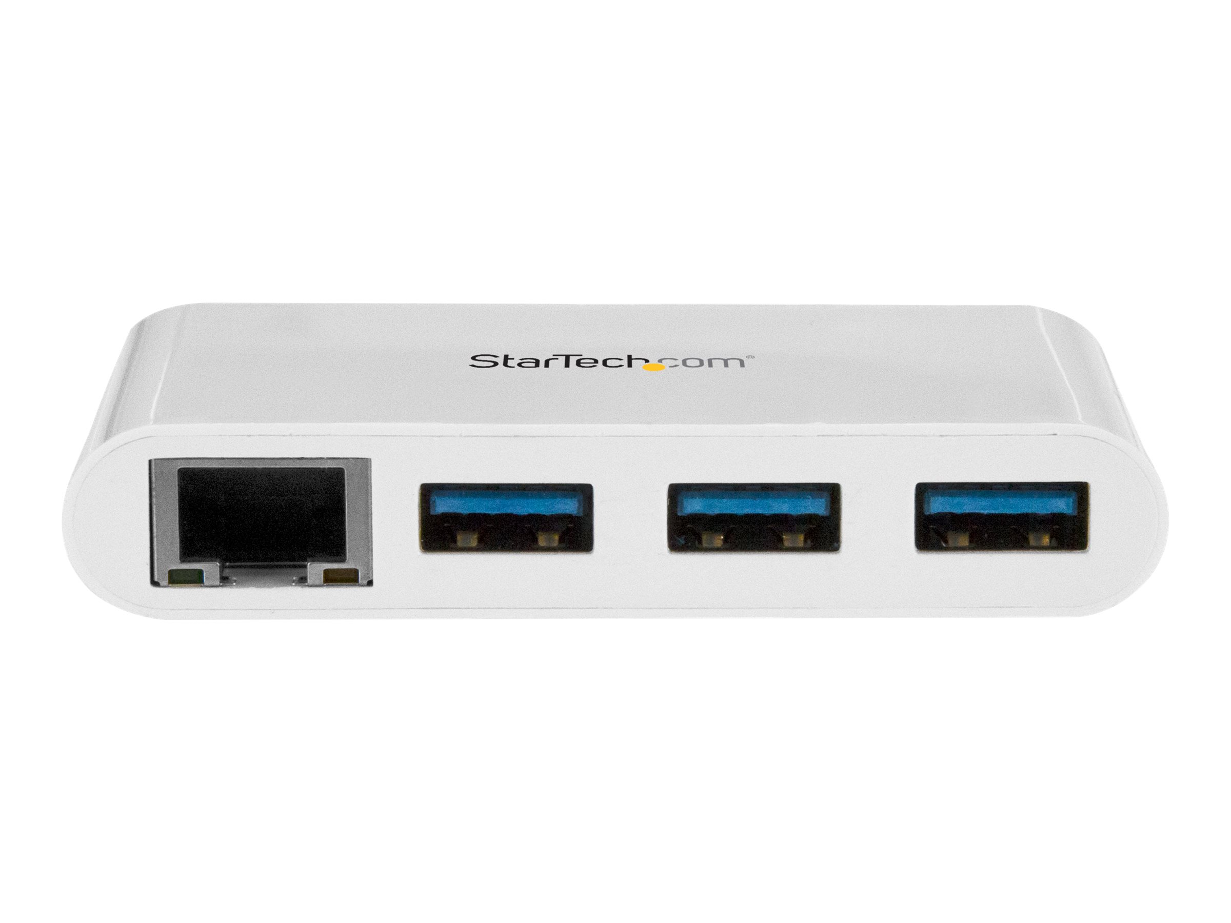 StarTech.com 3 Port USB 3.0 Hub plus Gigabit Ethernet