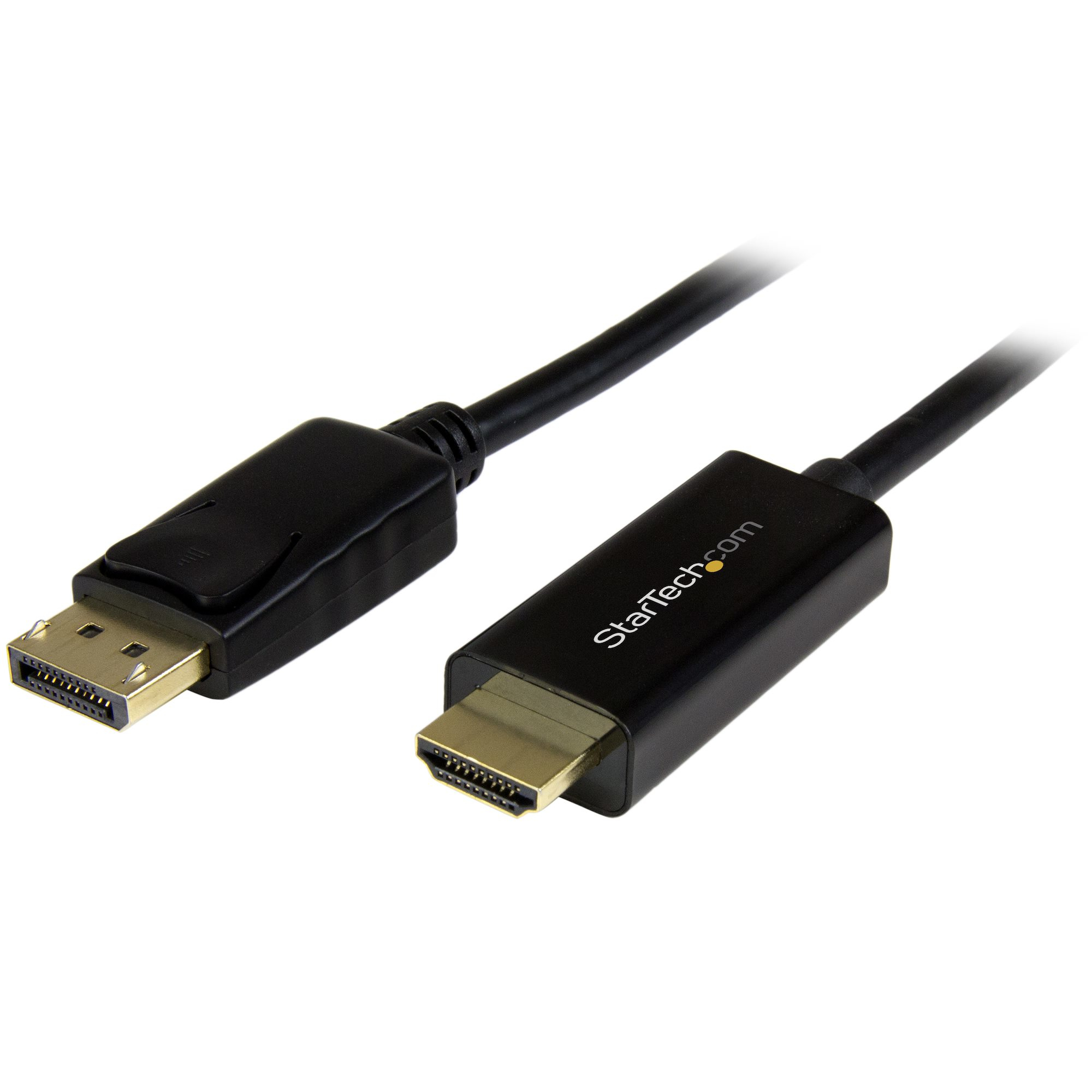 StarTech.com 2m DisplayPort auf HDMI Konverterkabel - 4K - DP auf HDMI Adapter mit Kabel - Ultra HD 4K - St/St - Videokabel - DisplayPort (M)