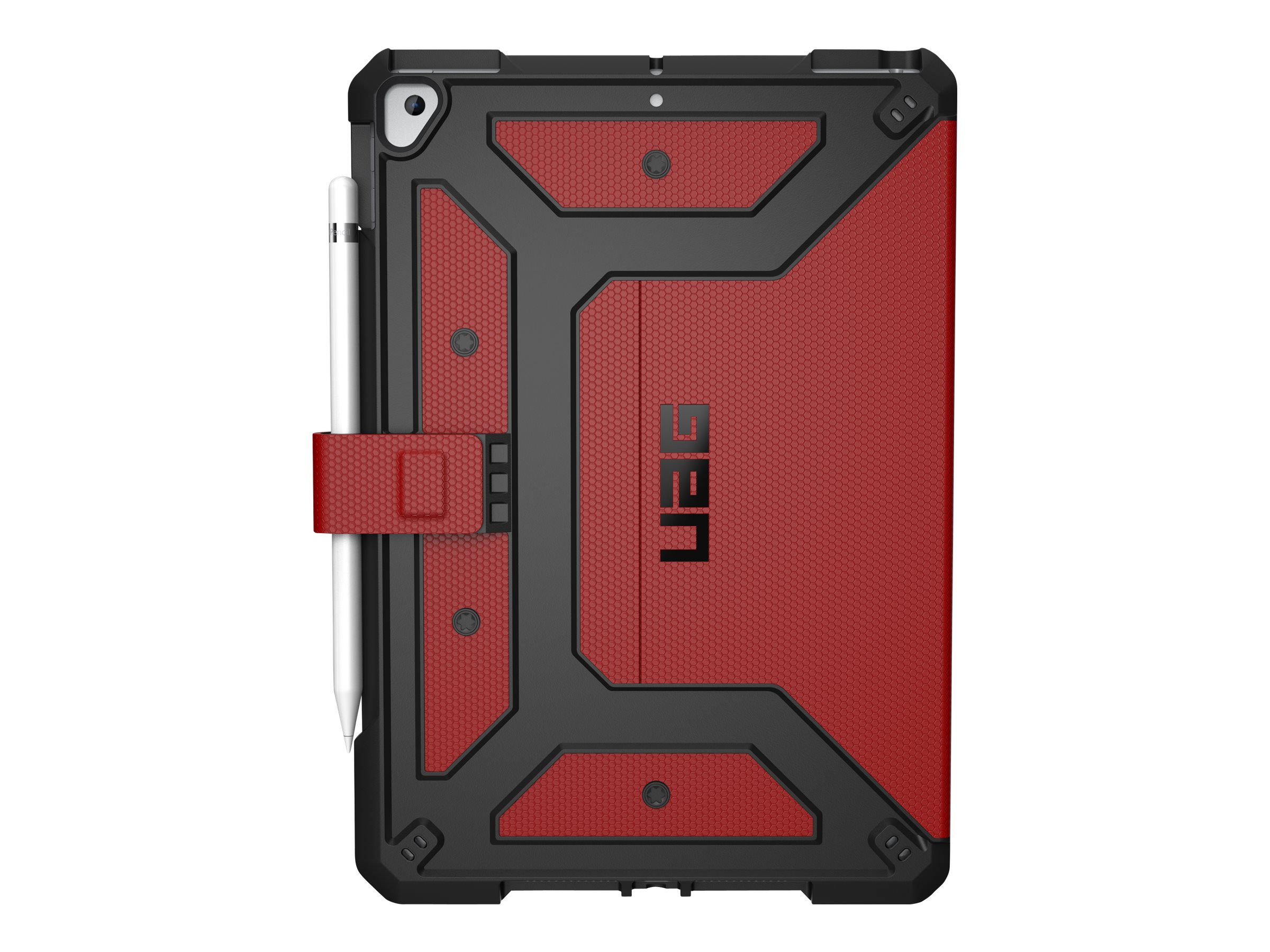 Urban Armor Gear UAG Case for iPad 10.2-in (9/8/7 Gen, 2021/2020/2019) - Metropolis Magma - Hintere Abdeckung für Tablet - Polyurethan, Thermoplastisches Polyurethan (TPU)