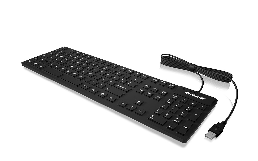 KeySonic KSK-8030 IN - Tastatur - USB - Deutsch