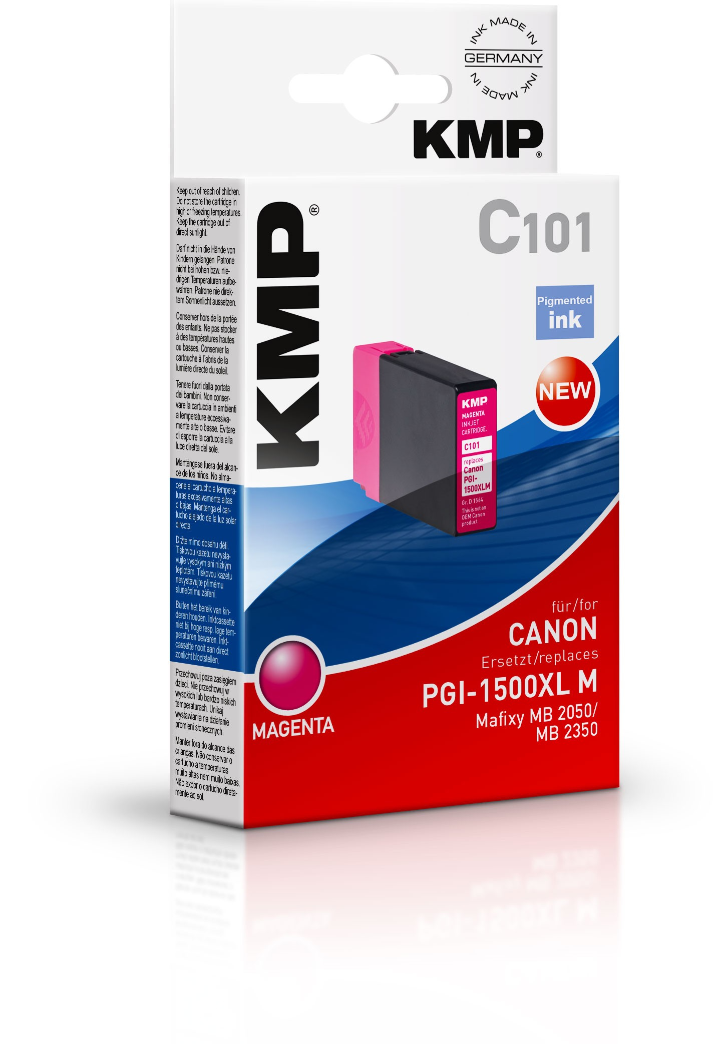 KMP C101 - Magenta - kompatibel - Tintenpatrone
