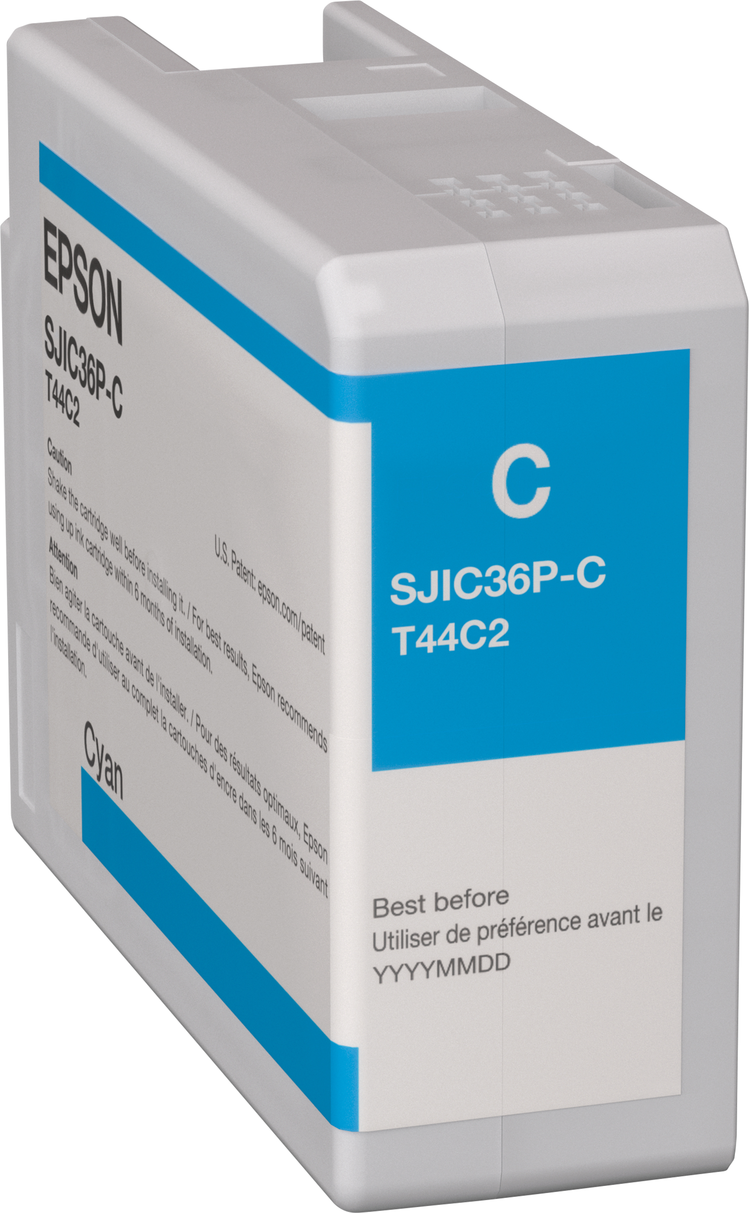 Epson SJIC36P(C) - 80 ml - Cyan - Original - Tintenpatrone
