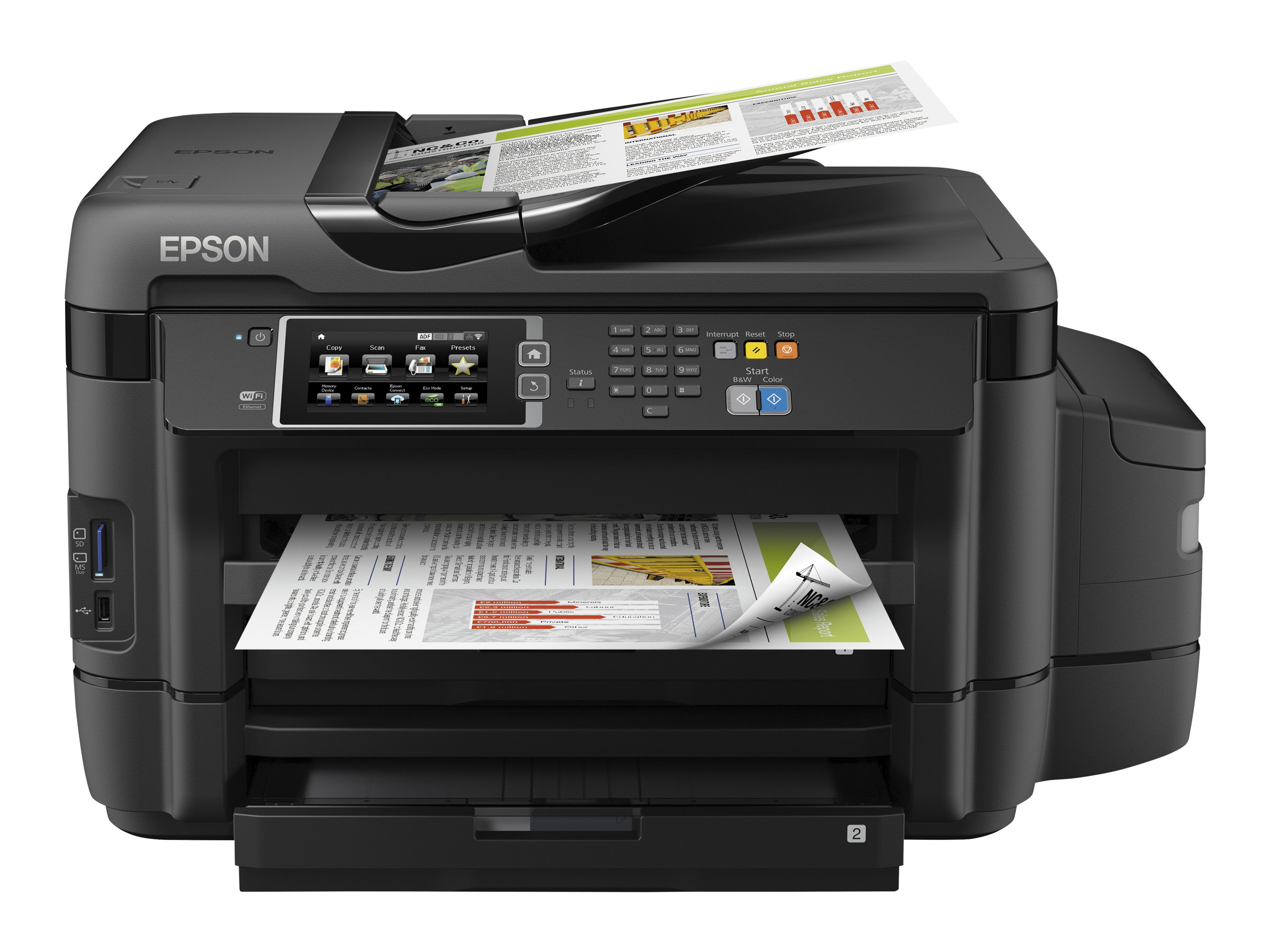 Epson EcoTank ET-16500 - Multifunktionsdrucker - Farbe - Tintenstrahl - A3 (297 x 420 mm)