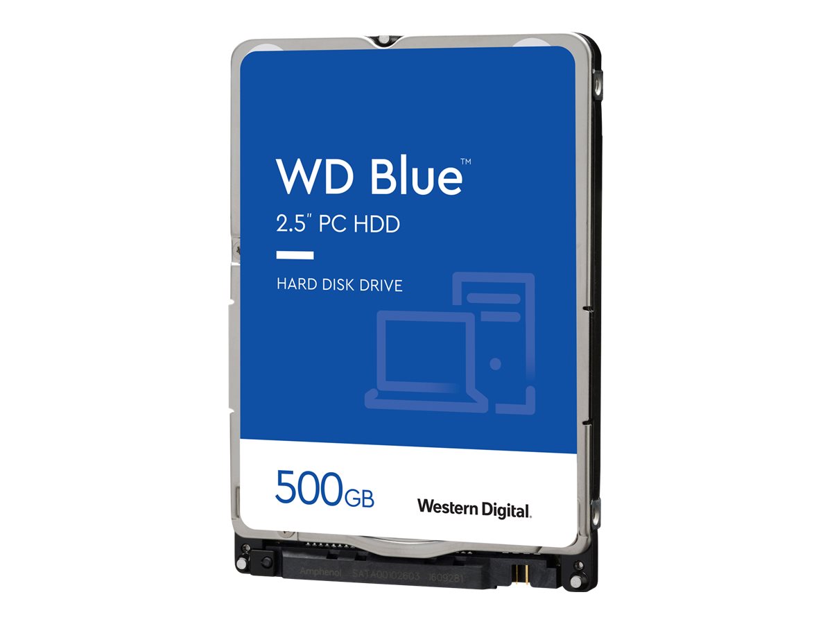 WD Blue WD5000LPZX - Festplatte - 500 GB - intern - 2.5" (6.4 cm)