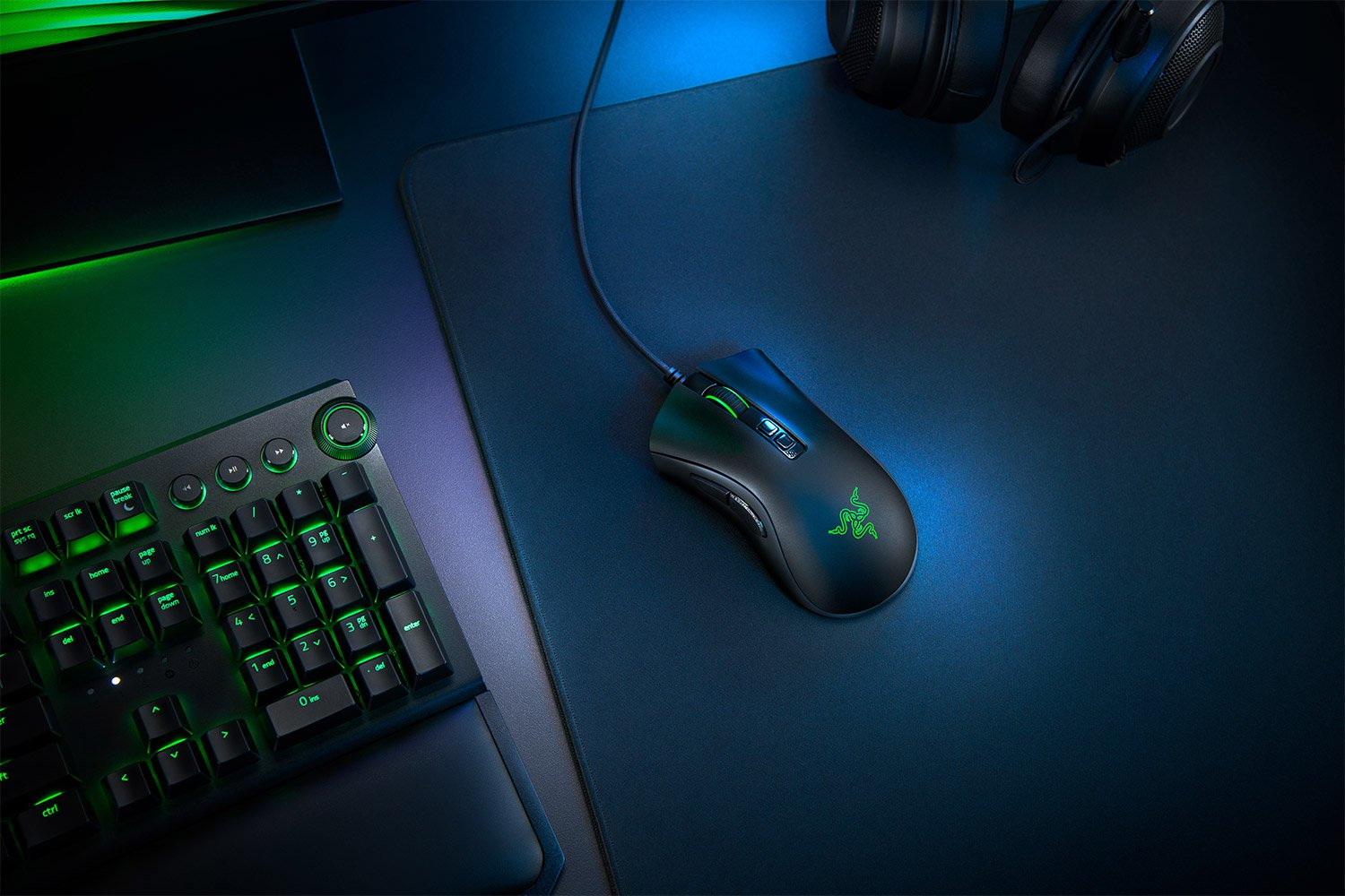 Razer DeathAdder V2 - Maus - ergonomisch - Für Rechtshänder