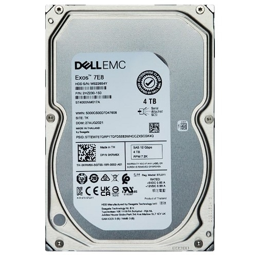 Dell  Custom Kit - Festplatte - 4 TB - intern - 3.5" (8.9 cm)