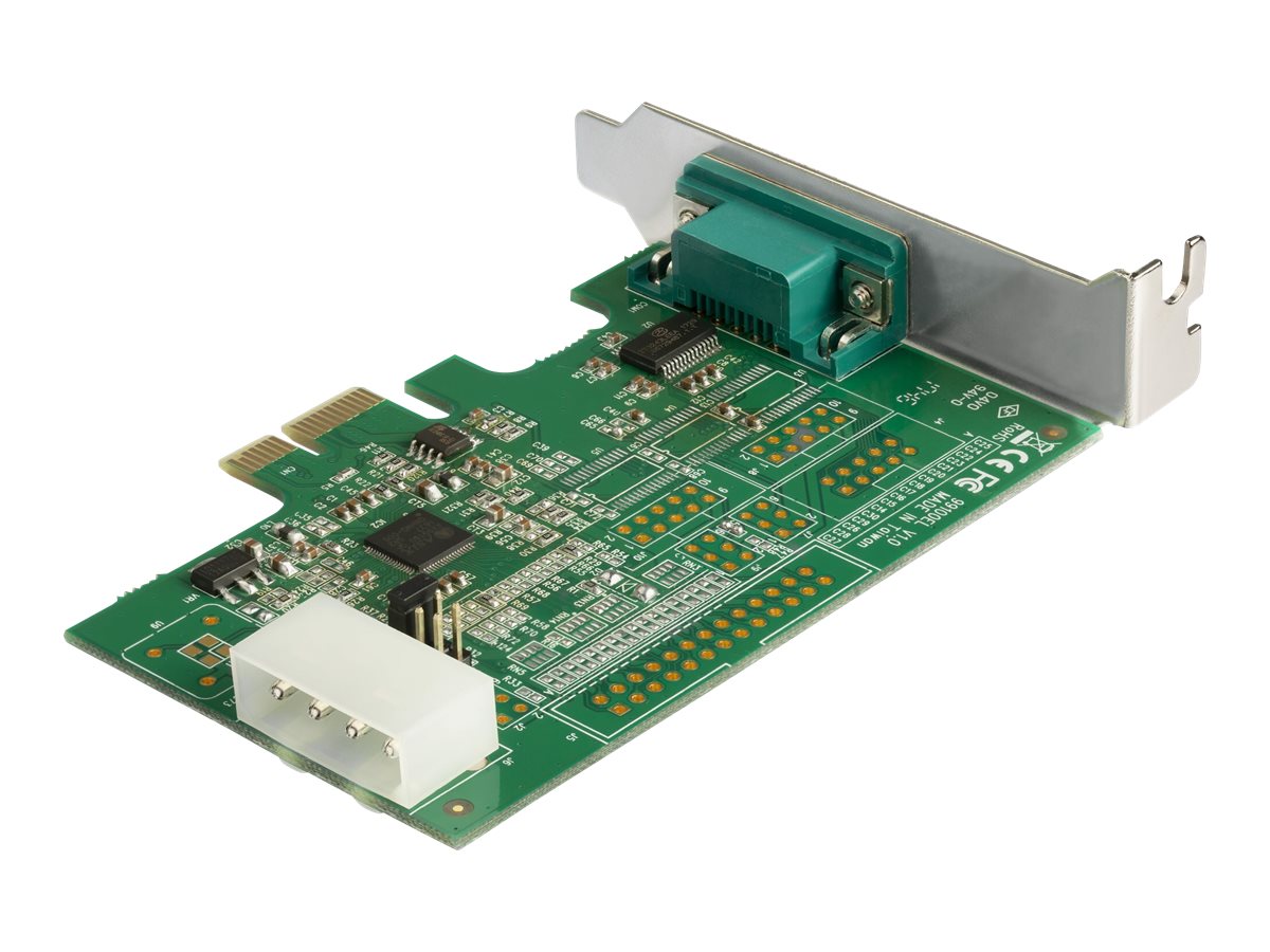 StarTech.com 1 Port Serielle PCI Express RS232 Adapter Karte - Serielle PCIe RS232 Kontroller Karte - PCIe zu Seriell DB9 - 16950 UART - Niedrigprofil-Erweiterungskarte - Windows & Linux (PEX1S953LP)