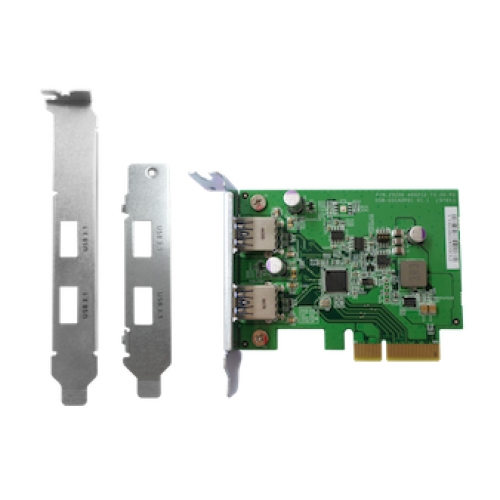 QNAP USB-U31A2P01 - USB-Adapter - PCIe Low-Profile