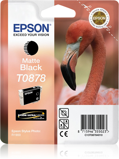 Epson T0878 - 11.4 ml - mattschwarz - Original