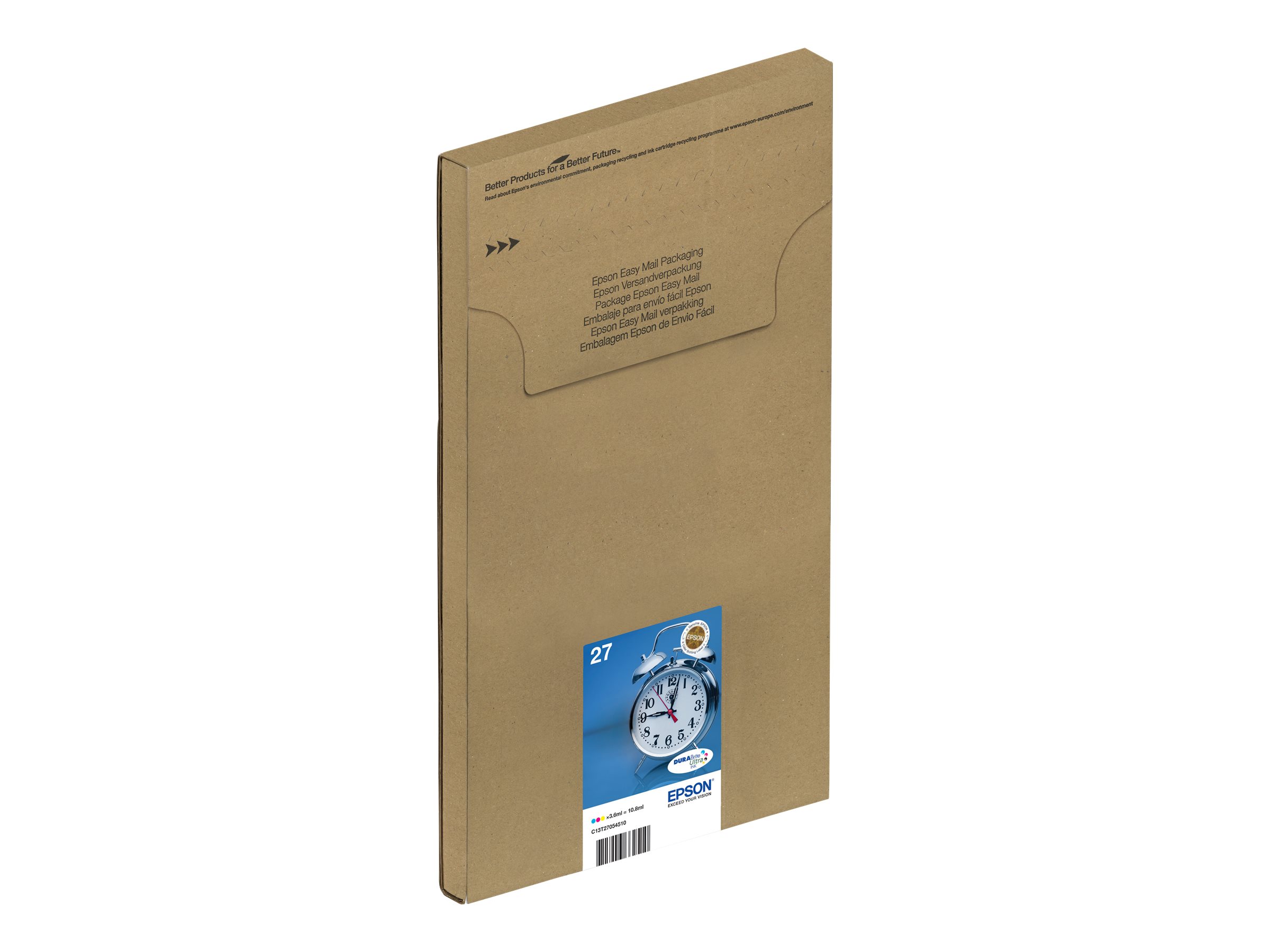 Epson Multipack 27 EasyMail - 3er-Pack - 10.8 ml