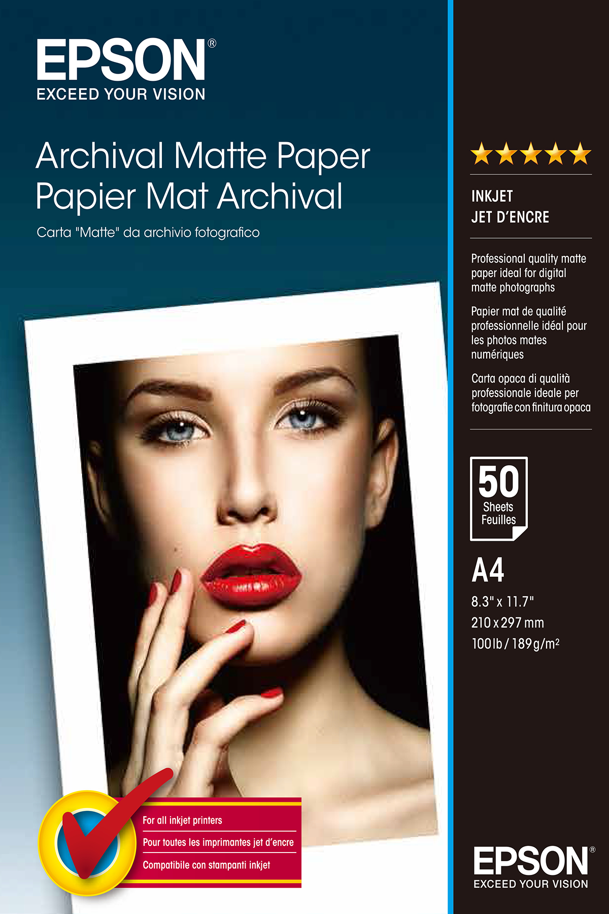Epson Archival Matte Paper - Matt - A4 (210 x 297 mm)