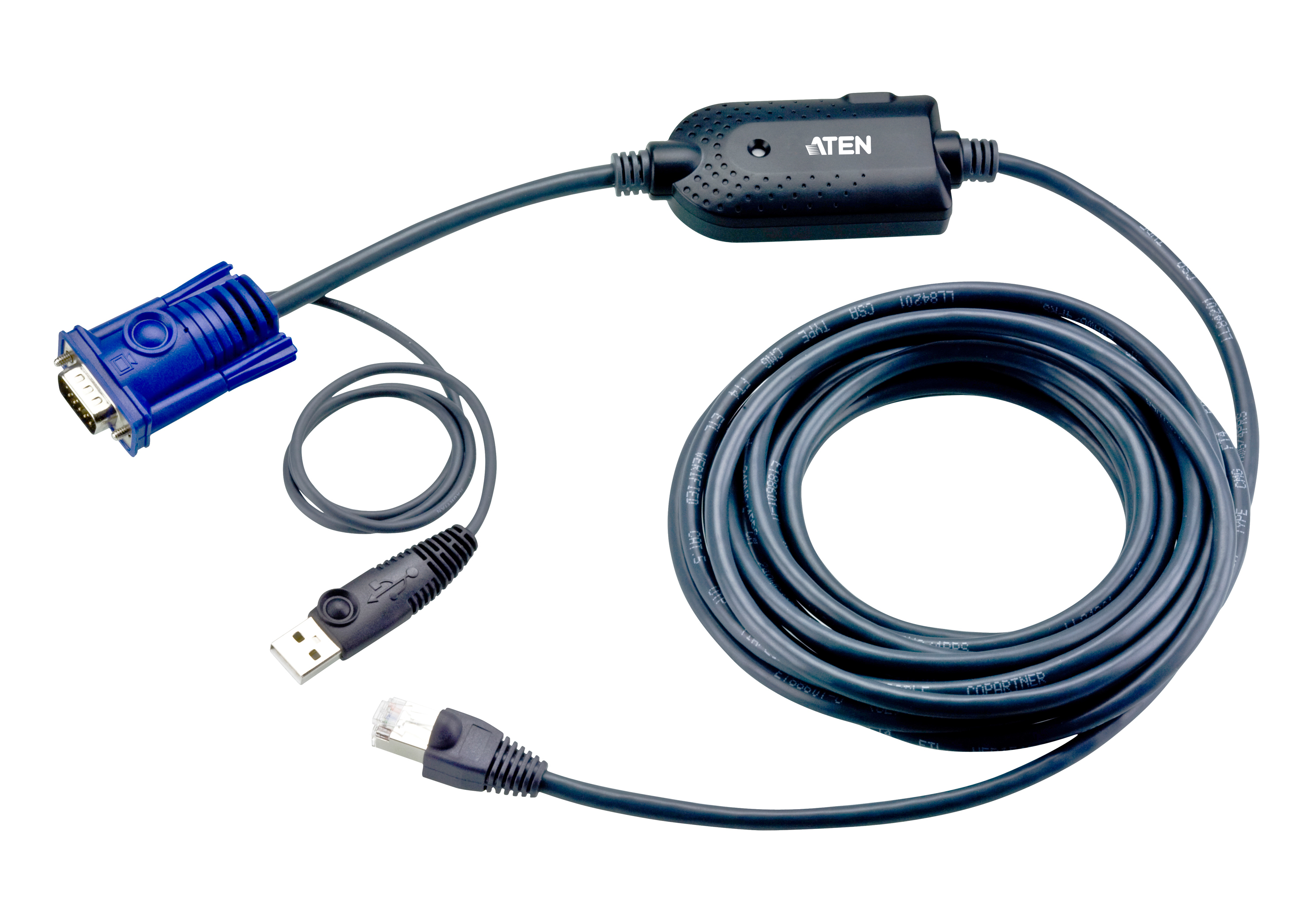 ATEN KA7970 USB KVM Adapter Cable (CPU Module) - Tastatur- / Video- / Maus- (KVM-)