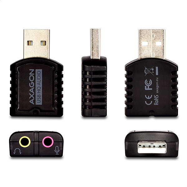AXAGON ADA-17 - 16 Bit - 93 dB - USB