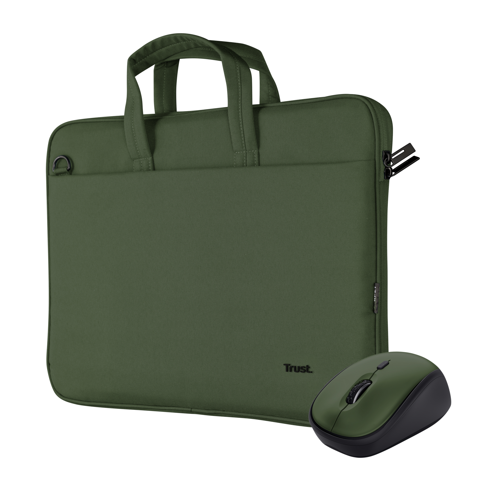 Trust BOLOGNA BAG AND MOUSE SET GREEN