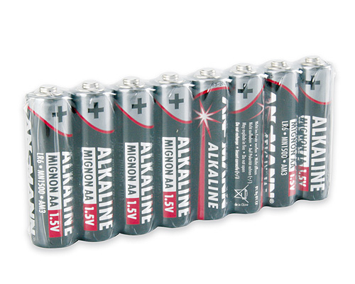 Ansmann Mignon - Batterie 8 x AA-Typ - Alkalisch