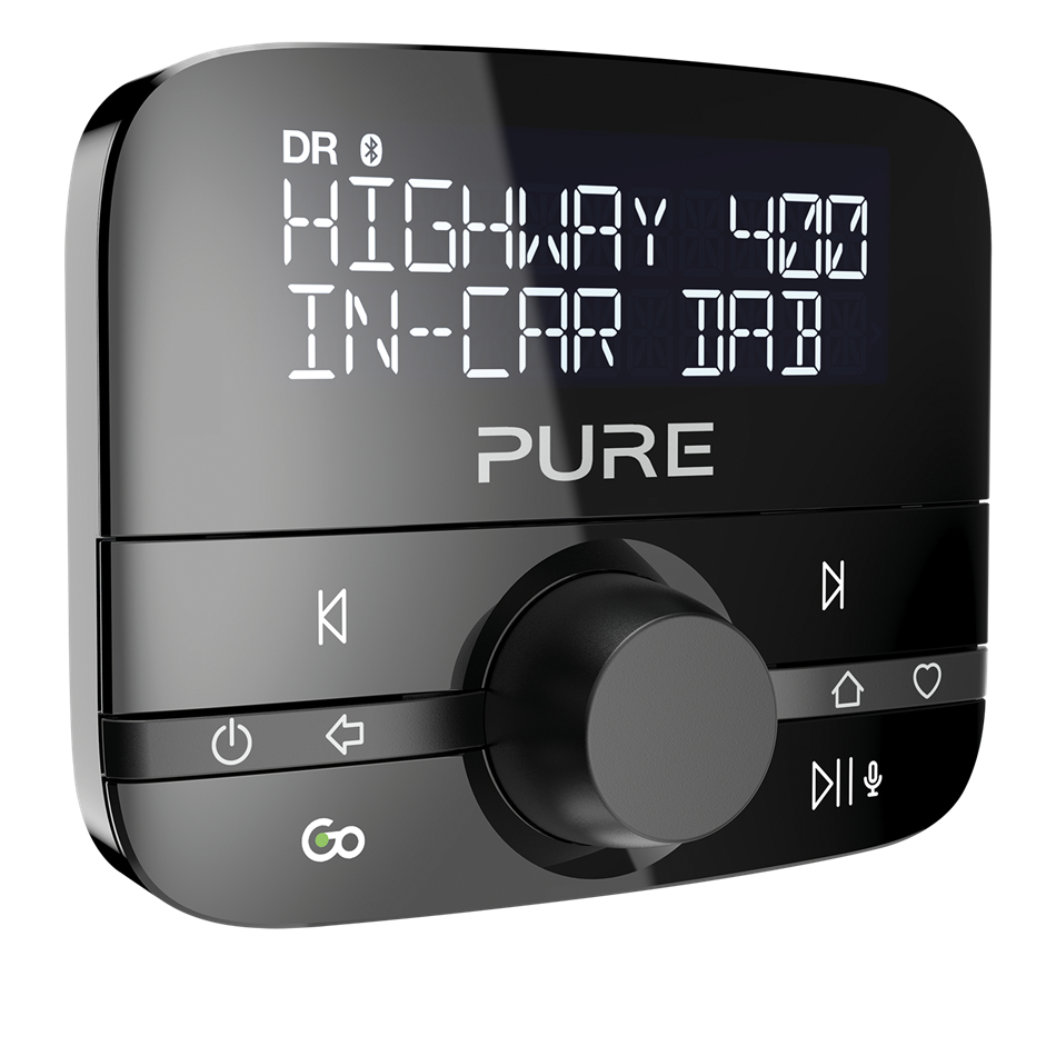 PURE Digital Pure Highway 400 - Auto - Digital - DAB DAB+ FM - 87.6 - 107.9 MHz - 174 - 240
