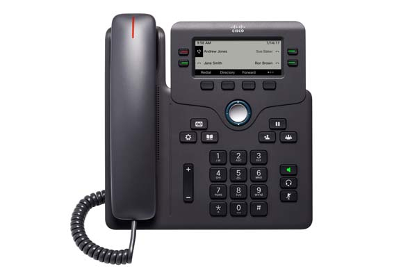 Cisco IP Phone 6841 - VoIP-Telefon - SIP, SRTP