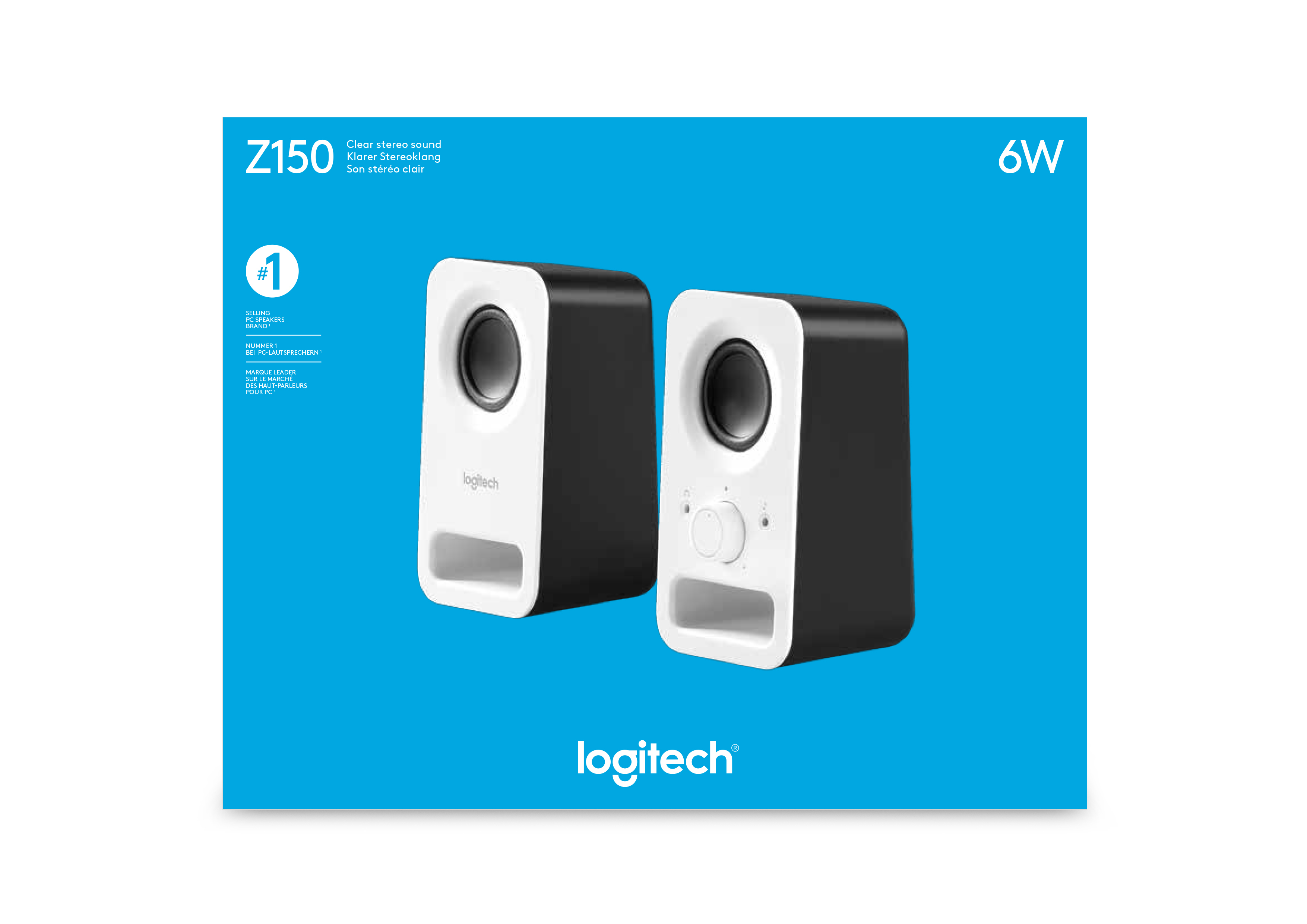 Logitech Z150 - Lautsprecher - für PC - 3 Watt (Gesamt)
