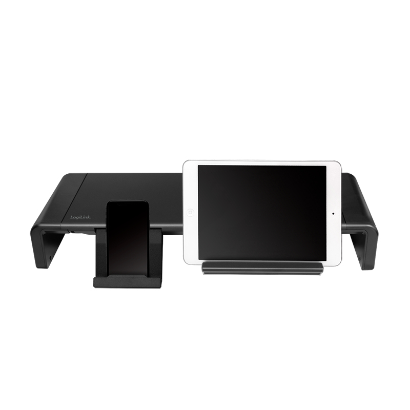 LogiLink Ergonomic riser - Aufstellung - für LCD-Display / Notebook / Tablet