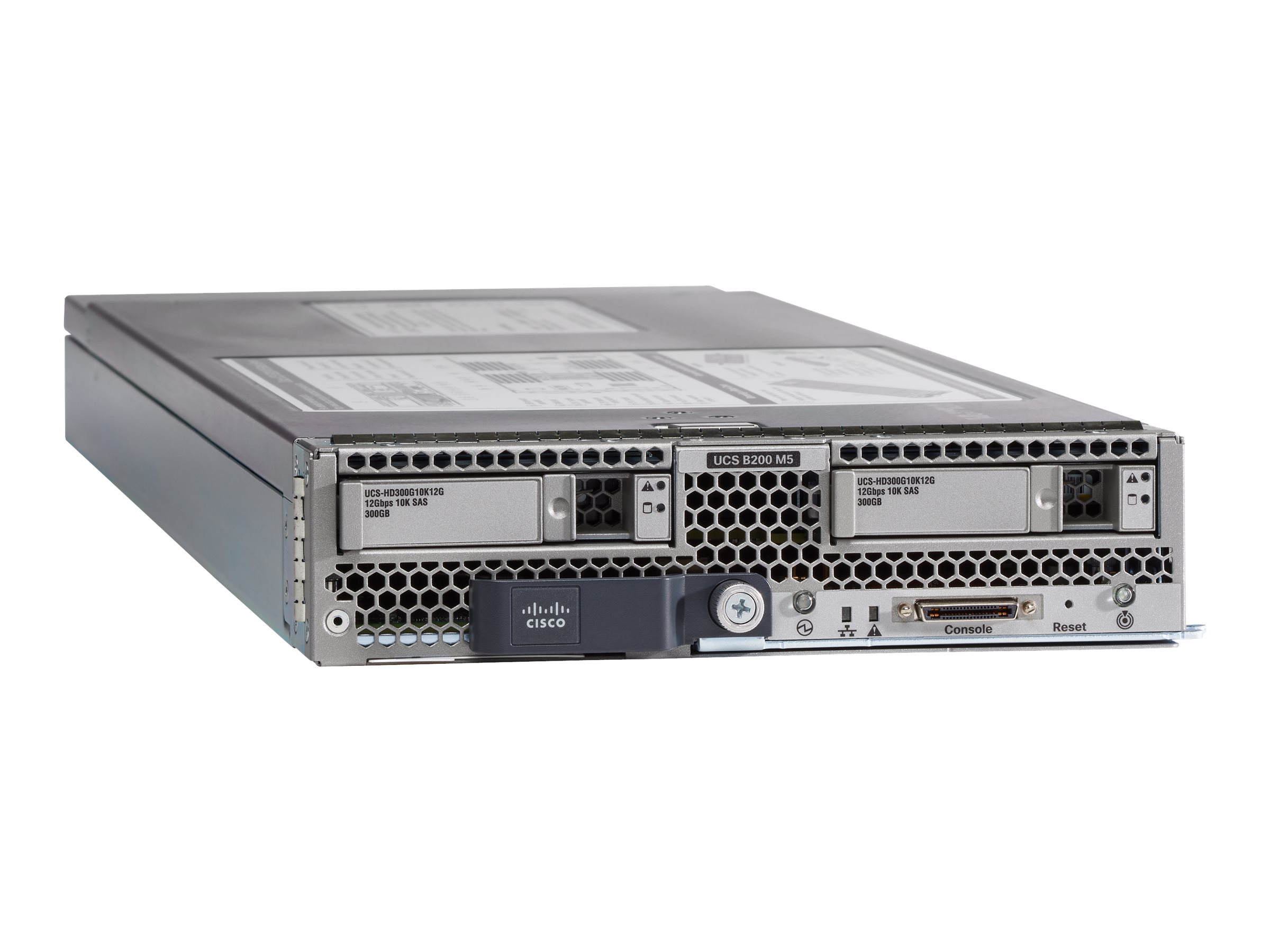 Cisco UCS B200 M5 Blade Server - Server - Blade - zweiweg - keine CPU - RAM 0 GB - SATA/SAS - Hot-Swap 6.4 cm (2.5")