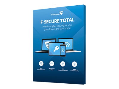 F-Secure Total - Abonnement-Lizenz (1 Jahr) - bis zu 5 Geräte