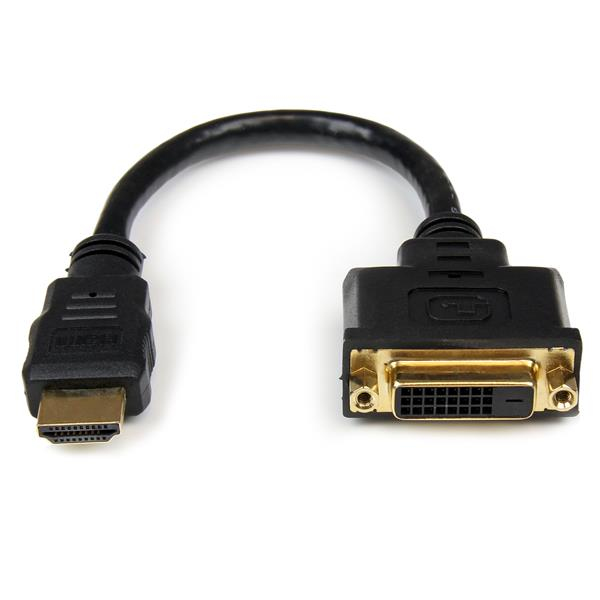 StarTech.com HDMI auf DVI Adapter 20cm -  DVI-D (25 pin)