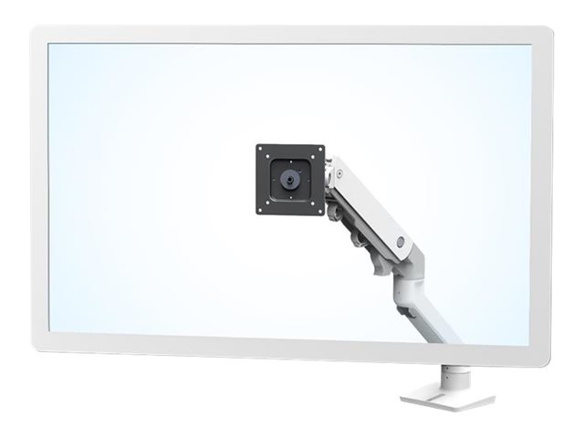 Ergotron HX Desk Monitor Arm - Befestigungskit (Gelenkarm, Spannbefestigung für Tisch, Tischplattenbohrung, Pivot, Befestigungsteile, Verlängerungsteil)
