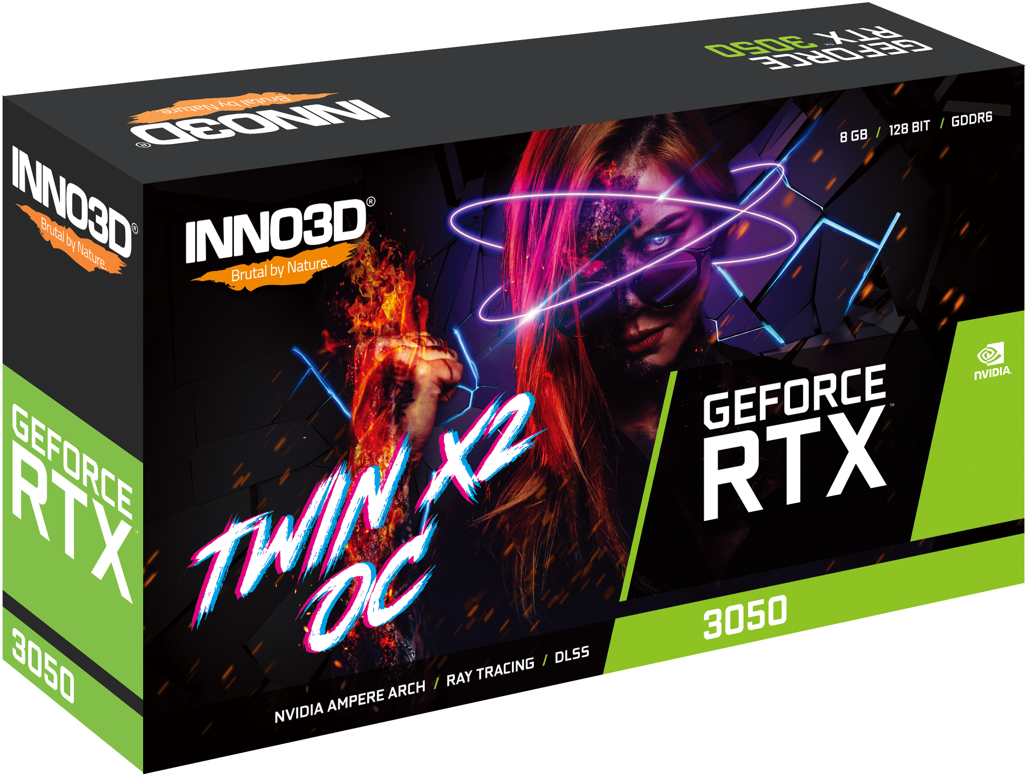Inno3D GeForce RTX 3050 TWIN X2 OC - Grafikkarten